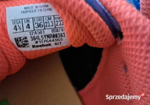 Reebook buty dzieci w stanie mazowieckie Karczew
