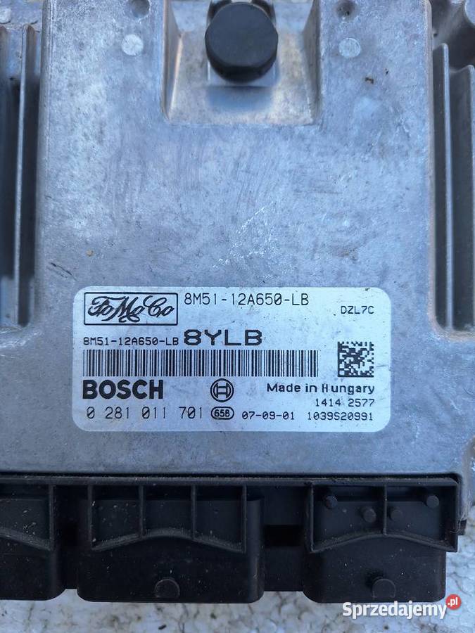 Komputer Sterownik Silnika Ford Focus 16D 07R Wisznice