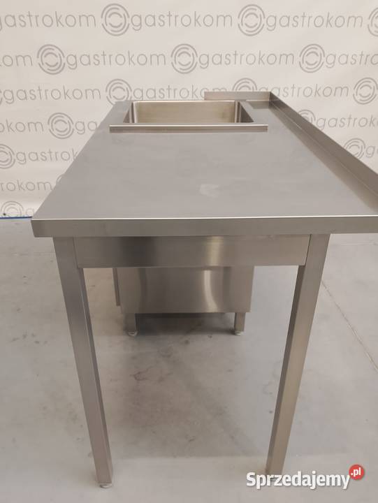 STÓŁ Z WANNA NEUTRALNĄ 127X70X85 Z SZAFKĄ