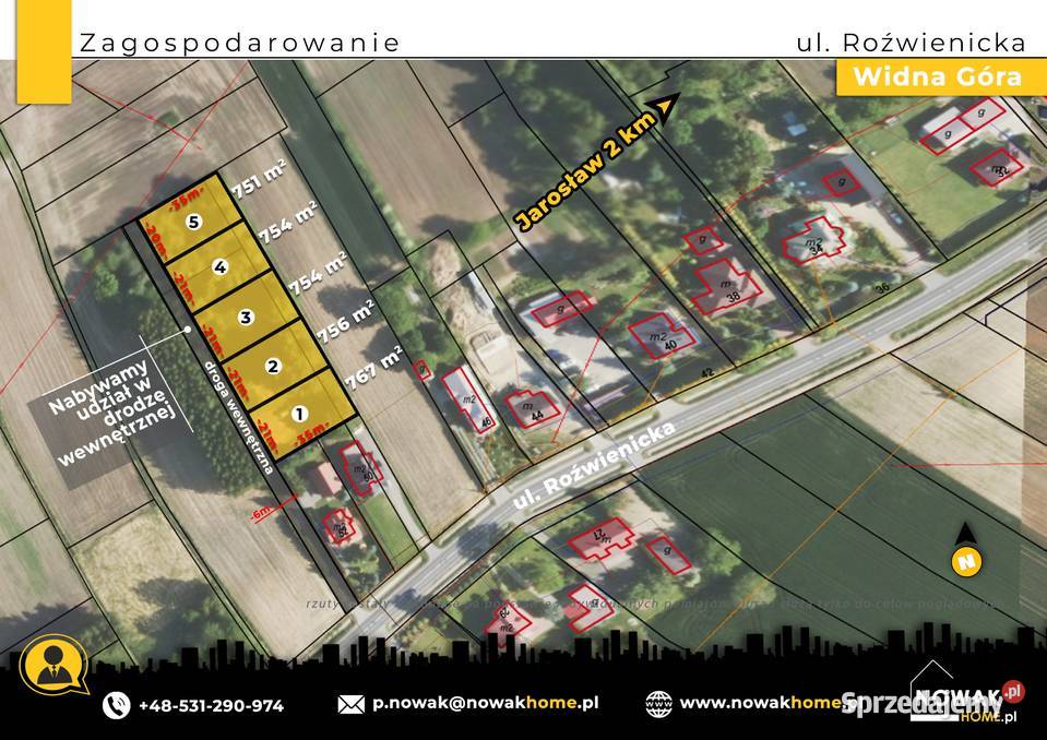 Widna Góra4430 arteren usługowy SU 200 m A4 2 Widna Góra