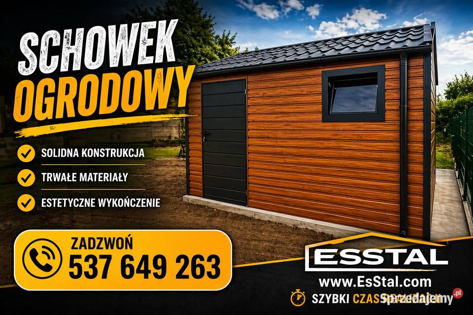 Garaż Blaszany Witaka Ogrodowa Schowek Ogrodowy Strzyżów
