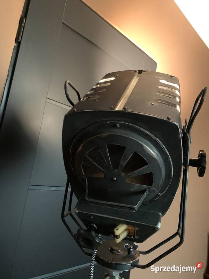 Lampa loft podłogowa lata 70 teatralna Meble Poznań