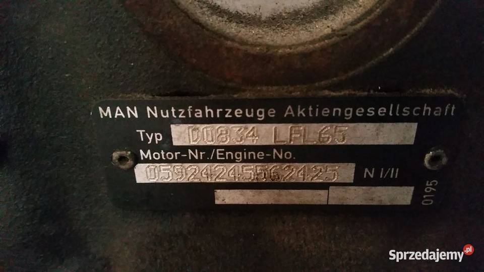 Blok silnika MAN TGL d0834 lfl 65 Rzędowice sprzedam