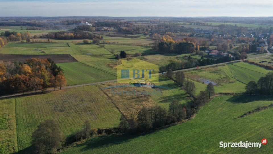 Działka 3001m2 z pozwoleniem na budowę Suliszewo asfalt