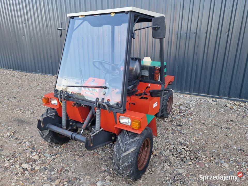 Bucher TM 600 Ciągnik Górski 4X4 1400MTG podlaskie