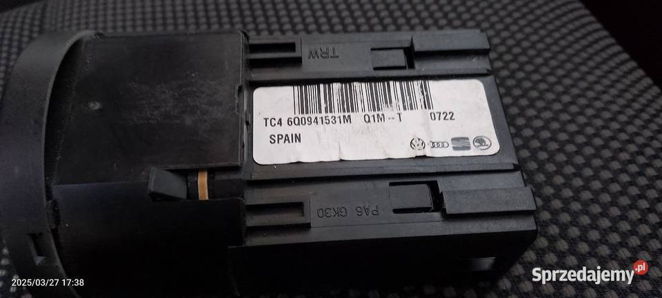Włącznik świateł VW polo 6R VW T5 6Q0941531M Kościerzyna sprzedam
