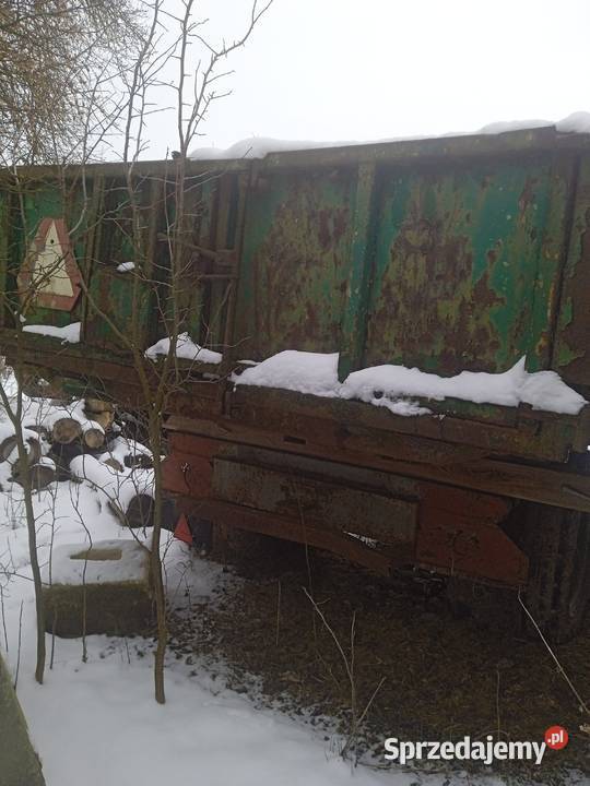 Przyczepa wywrotkaskorupa jednoosiowa Pozostałe Zaryszyn