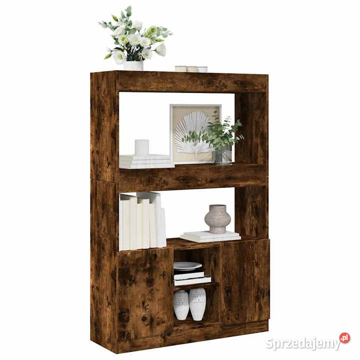 Kredens przydymiony dąb 92x33x140 materiał mazowieckie Warszawa sprzedam