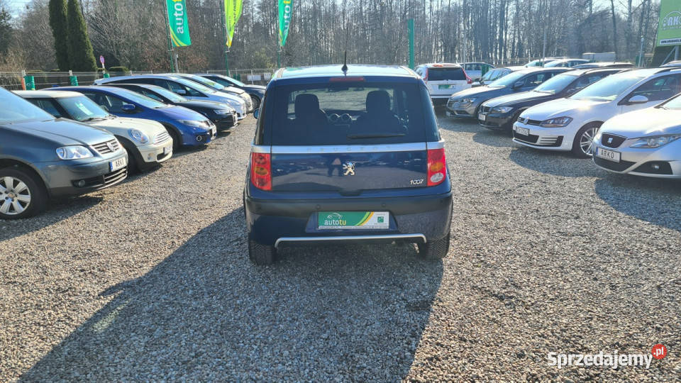 Peugeot 1007 alu PDC 2x el drzwi Rok produkcji 2006 Zieleniewo