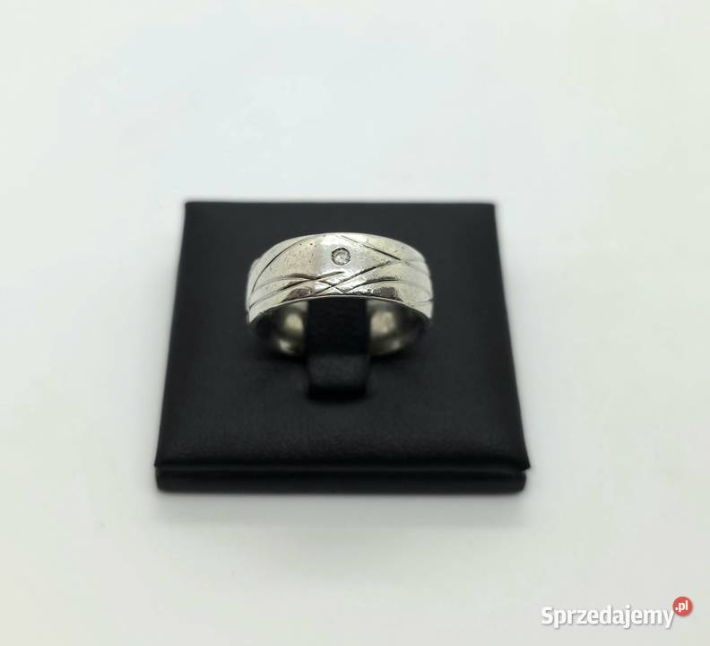 Srebrna obrączka próby 925 908g Rozmiar 16 srebro warmińsko-mazurskie Elbląg