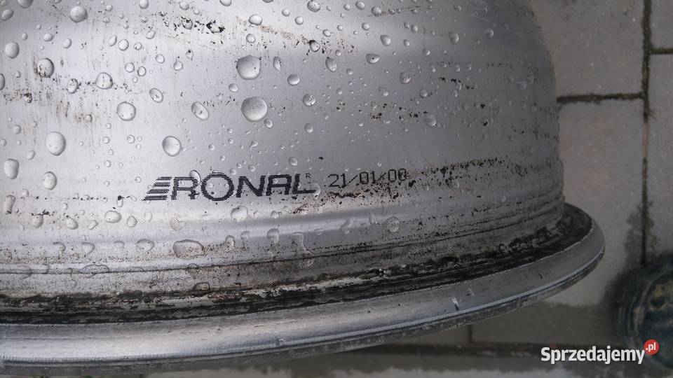 Alufelgi ronal r15 5x112 et 59 seat 5 kujawsko-pomorskie Ciechocinek sprzedam