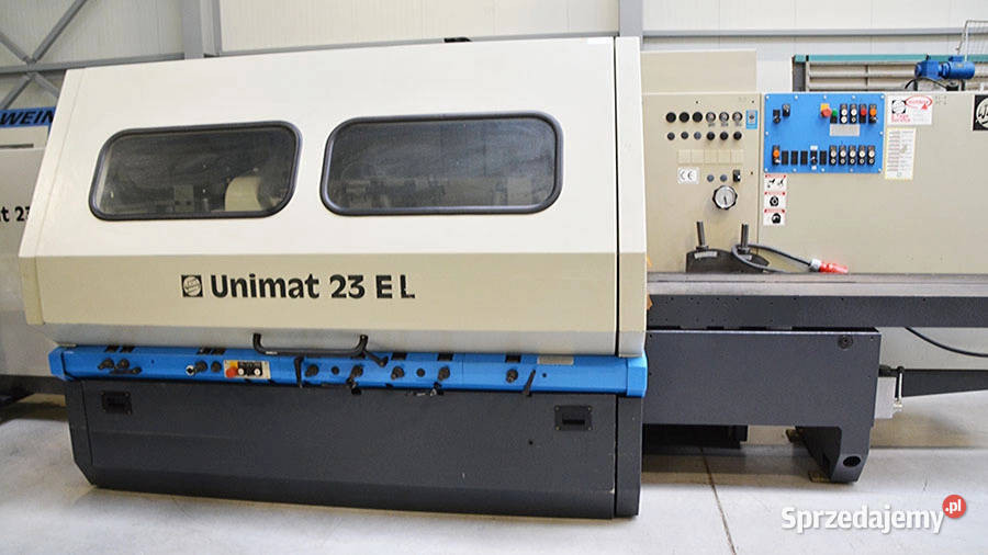 Strugarka czterostronna WEINIG UNIMAT 23 kabina Biertowice