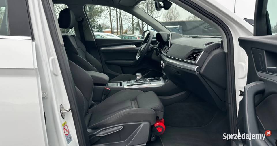 Audi Q5 Białe z czarnymi lusterkami wyjątkowy Q5 Wrocław