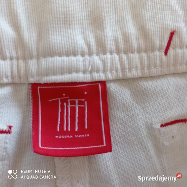 Spodenki Tiffi białe krótkie S Lubartów