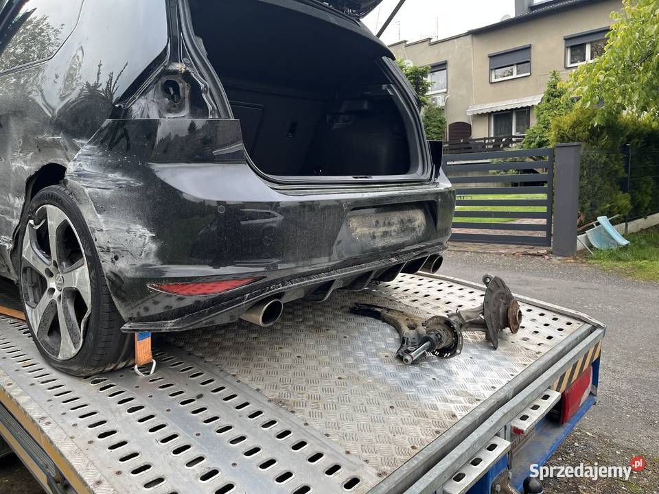 Golf VII GTi zderzak tył dyfuzor kompletny Oświęcim sprzedam