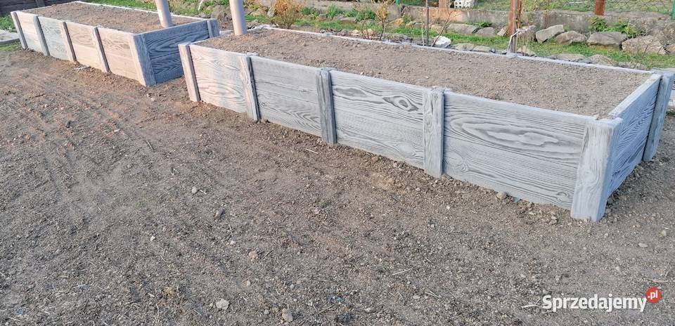 Warzywnik 4 komory SZARY Ogród Ulanów