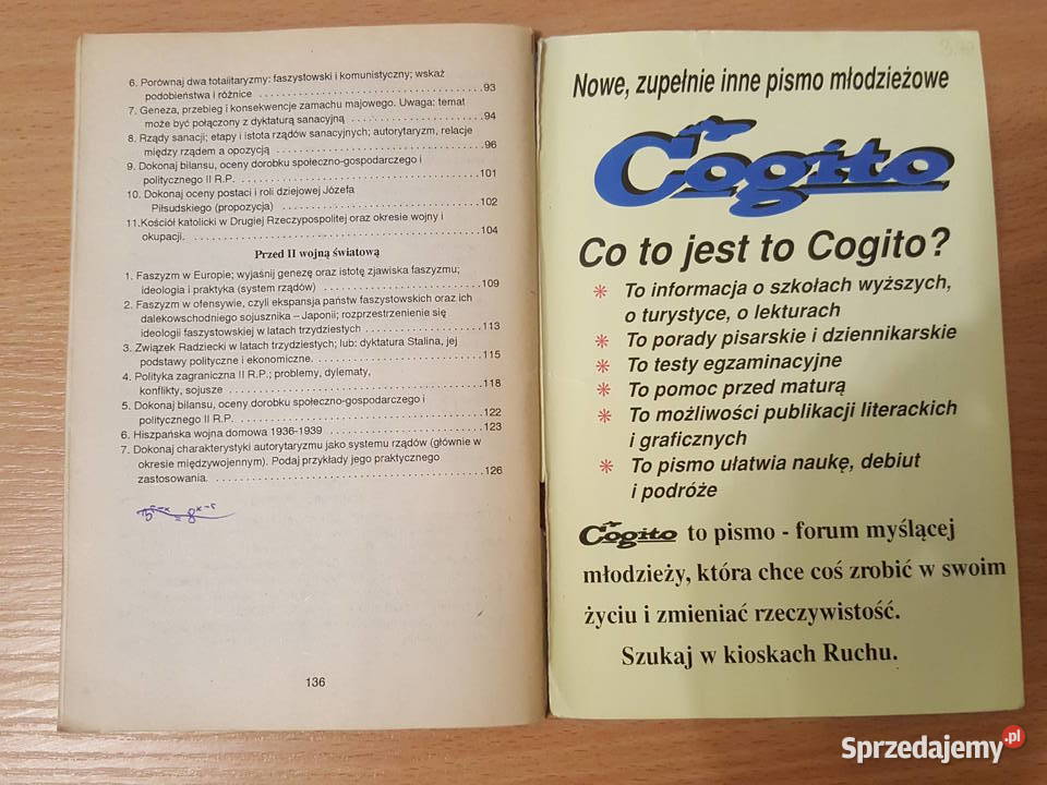 Historia Średniowiecze ściąga odpowiadać z Rok wydania 1998 Złotniki