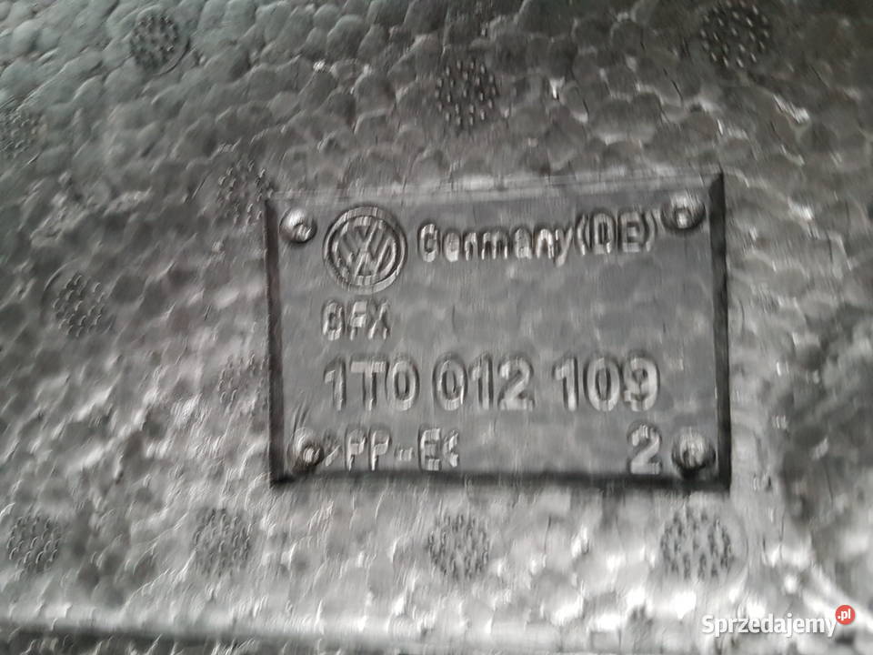 VW TOURAN FL LIFT SKRZYNKA NARZEDZIOWA STEROPIAN osobowe Turek