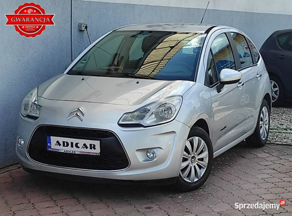 Citroen C3 klima tempomat podgrz fotele HDI srebrny Racibórz sprzedam