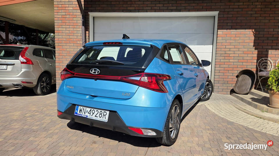 Hyundai i20 12 MPI 84 MODERN Salon Bezwypadkowy lakier metallic łódzkie Aleksandrów Łódzki