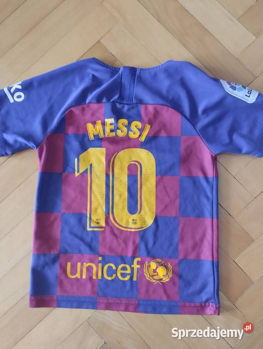 Sprzedam koszulke FC Barcelona Messi marki Nike 7 lat+ Łuków