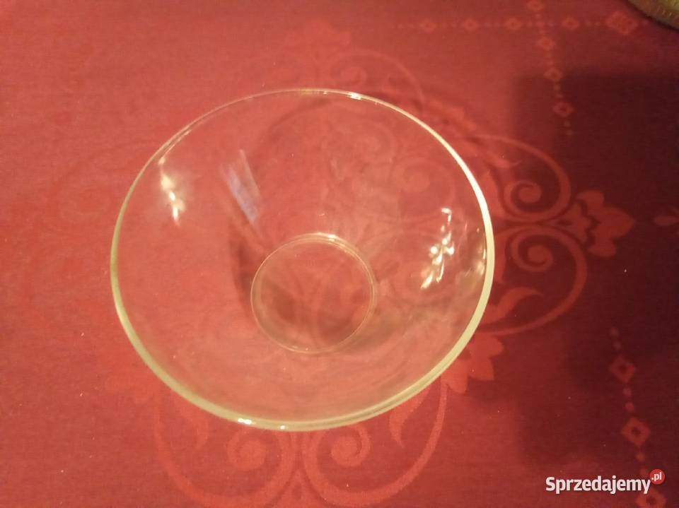Miska przezroczysta szklana Warszawa