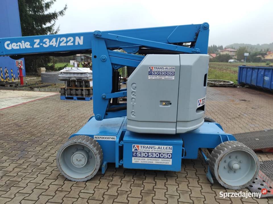 Podnośnik przegubowy GENIE Z3422 N 322 podest 954h Dźwigi, podnośniki Jasło
