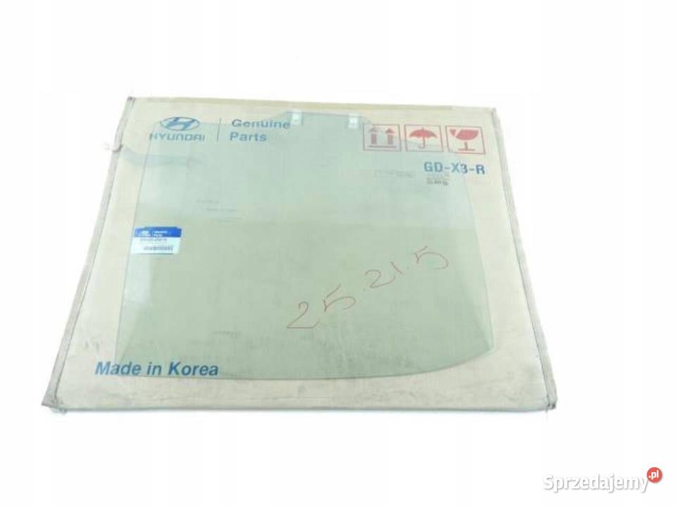 SZYBA DRZWI PRAWY TYŁ HYUNDAI ACCENT 0715 osobowe