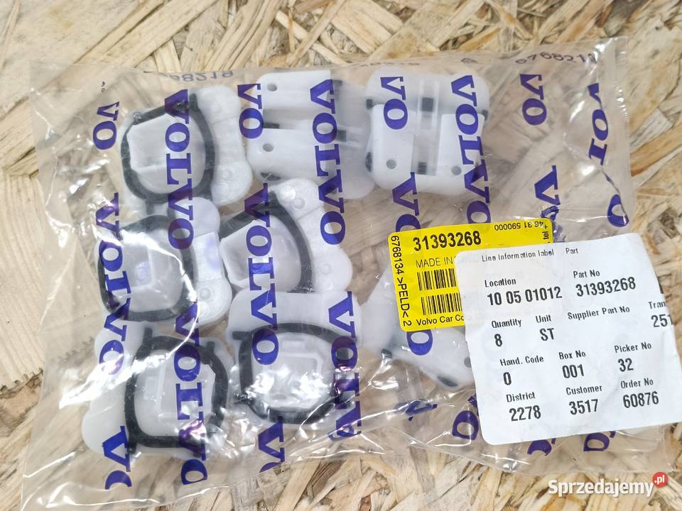 VOLVO XC90 S90 V90 XC60 SPINKA KLIPS MOCOWANIE Pleszew sprzedam