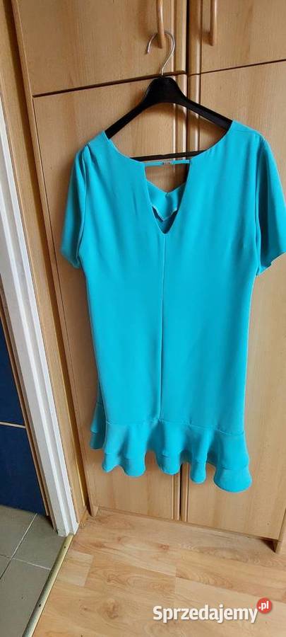 Sukienka turkusowa 46 Bielsko-Biała
