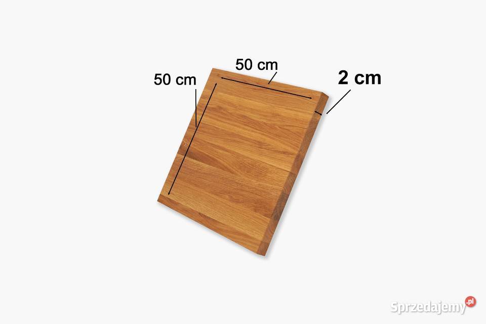 Blat dębowy na wymiar 50x50 podkarpackie