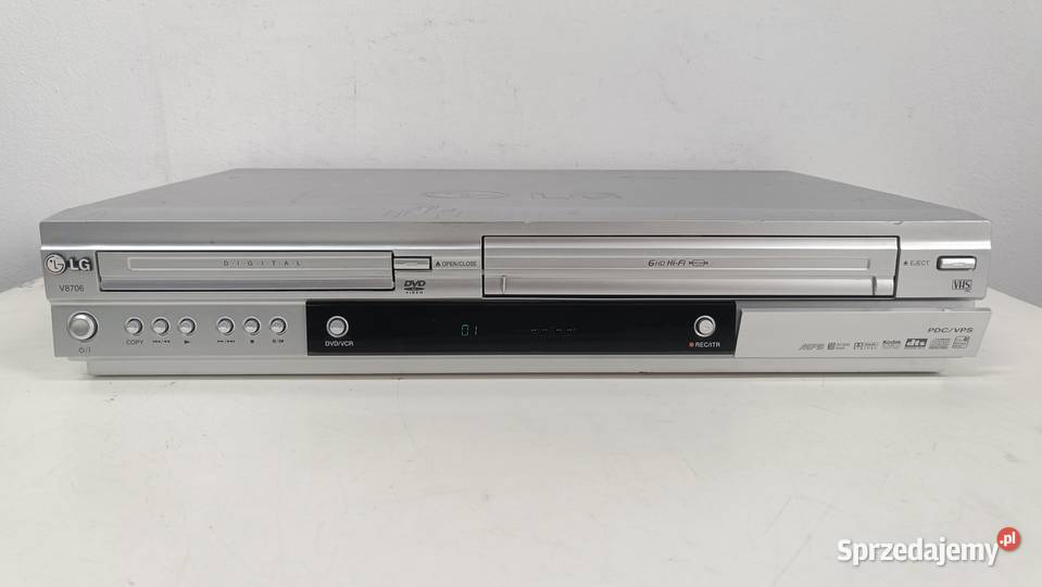 G V8706 Odtwarzacz Combo bez pilota Poznań sprzedam