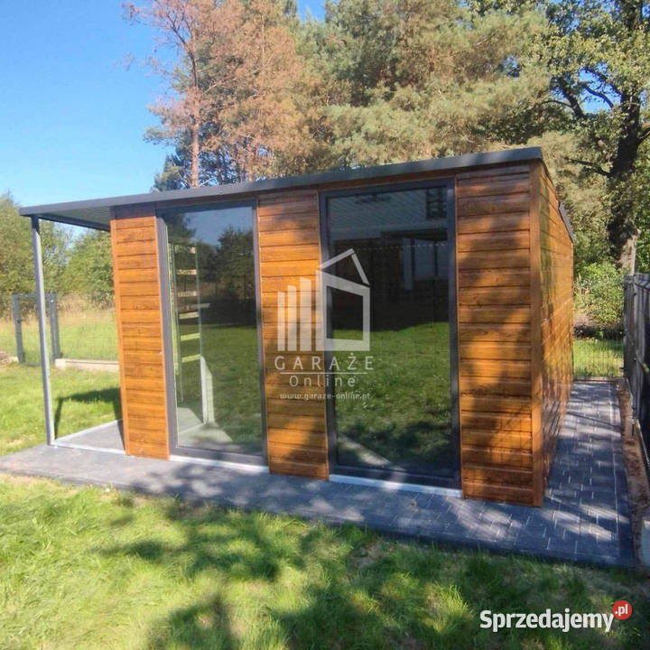 SCHOWEK DOMEK OGRODOWY 3m x 4m wiata 1m jasny Szczecinek