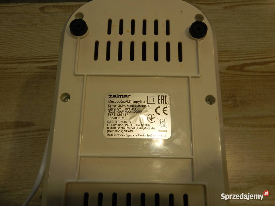 Maszynka do mielenia mięsa Zelmer ZMM1018B podkarpackie Leżajsk