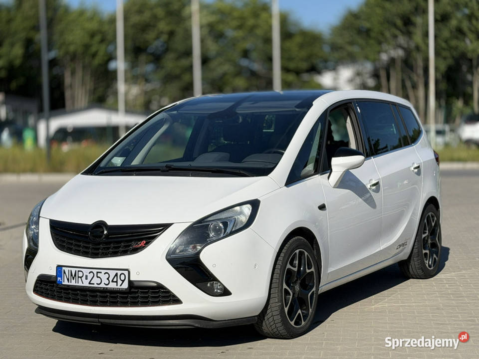 Opel Zafira 20 CDTI 165 LED 7 OSOBOWY Nawigacja warmińsko-mazurskie