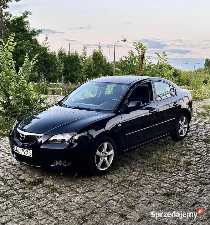 Mazda 3 Sedan 16 Diesel Opłaty do 2026 roku nieuszkodzony Poznań