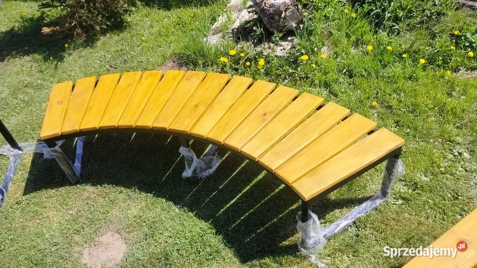 Ławki ogrodowe łukowe Kamienica Polska