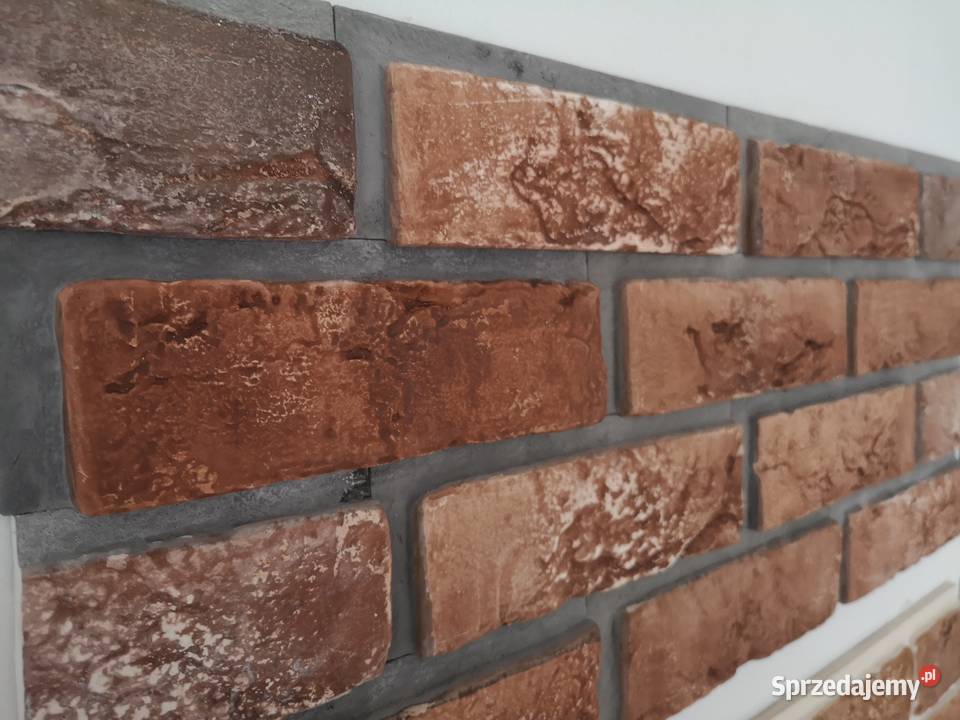 Płytki z starej cegły gipsowe imitacje Gdańsk sprzedam