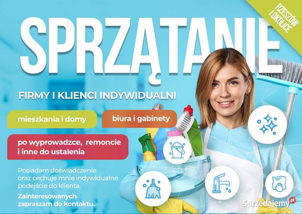 Usługi sprzątające Kościerzyna