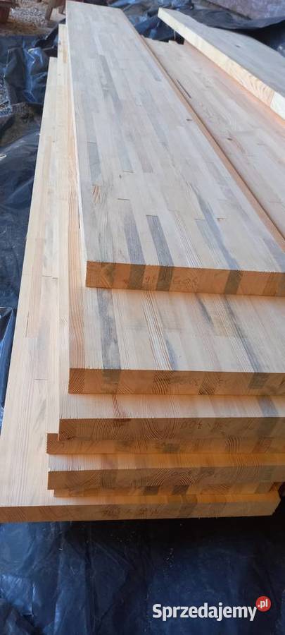 blat roboczy półka 200x30x4 klejone Błotnica Strzelecka