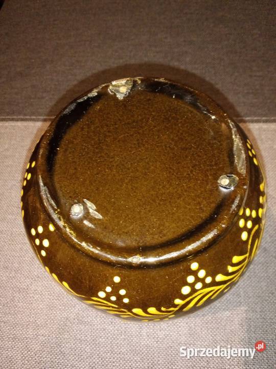 Piękny wazon ręcznie malowany Porcelana i szkło Częstochowa