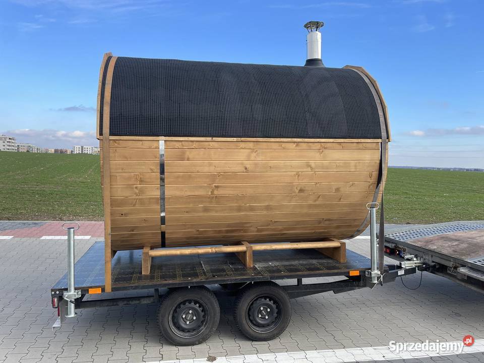 Sauna z przyczepą Sauny