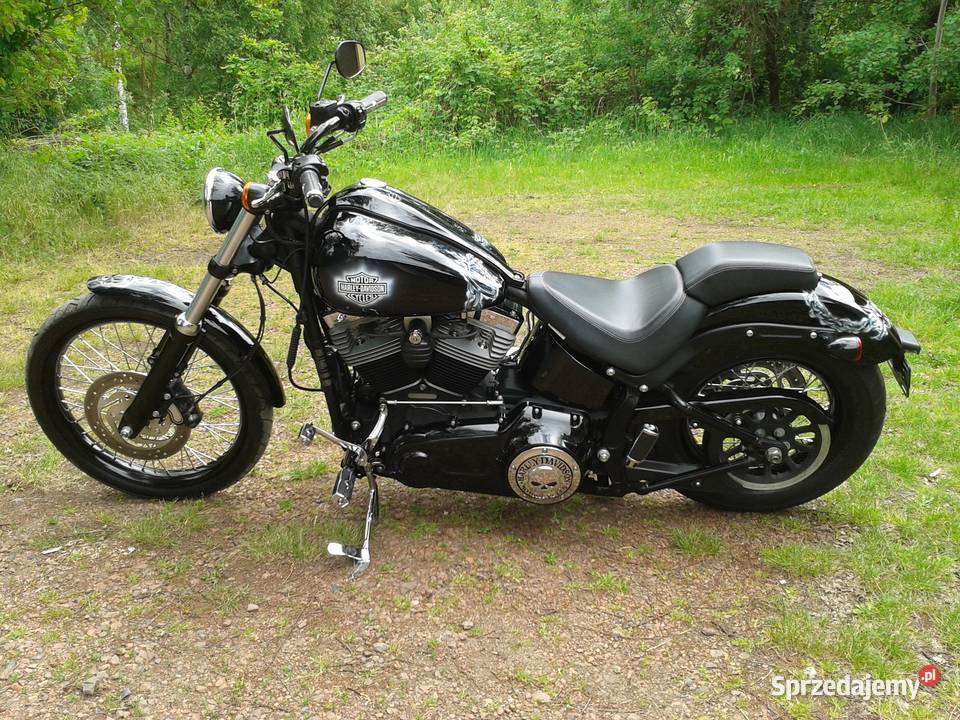 Harley Davidson softail FXS Blackline custom Rybnik