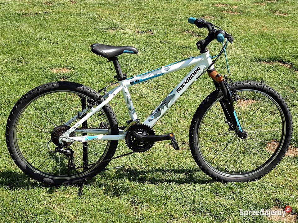Rower MTB 24 Rockrider Junior Amortyzator sprzedam