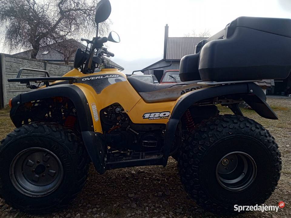 Sprzedam quada aeon overland 180pług 180cm3 Aeon