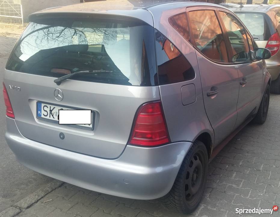 Mercedes A140 Benzyna LPG skórzana tapicerka Katowice