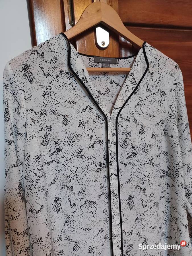 Koszula bluzka biała szara Primark rozmiar L podkarpackie Rzeszów