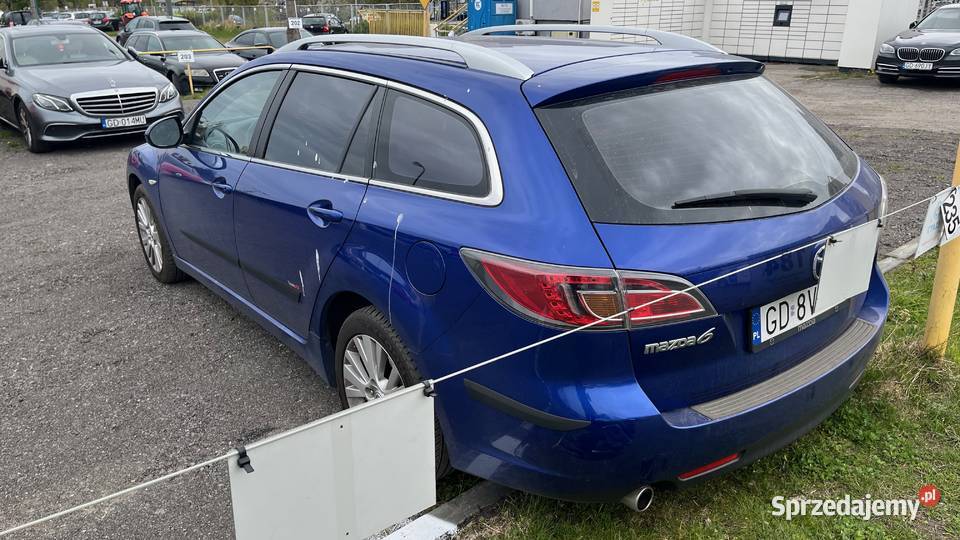 Syndyk sprzeda samochód osobowy Mazda 6 2009 benzyna pomorskie Gdańsk
