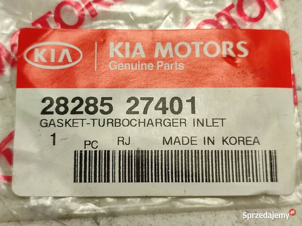 USZCZELKA TURBOSPRĘŻARKI KIA SPORTAGE II 20