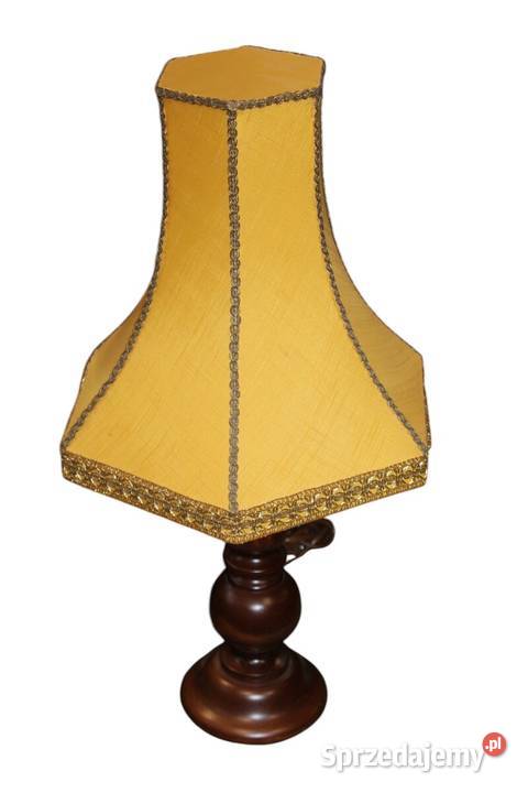 Drewniana lampka stołowa 53